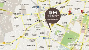 Location of Parwani Om Residency - Image 55093