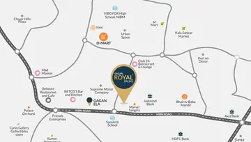 Location of Gagan Royal Palms - Image 18122