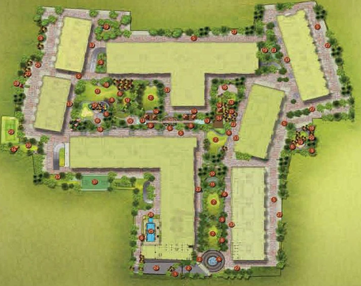 Master Plan of Urbana Jewels in Sanganer, Jaipur - Image 55153