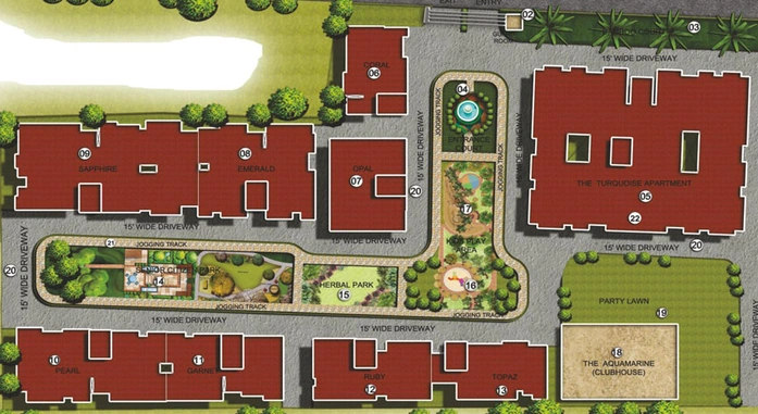 Master Plan of Shree Royal Treasure in Jagatpura, Jaipur - Image 55206
