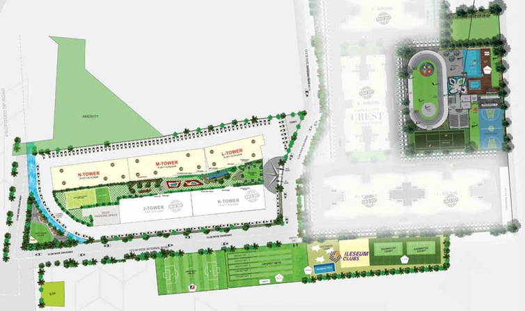 Master Plan of Ganga Xtra Life in NIBM, Pune - Image 18107