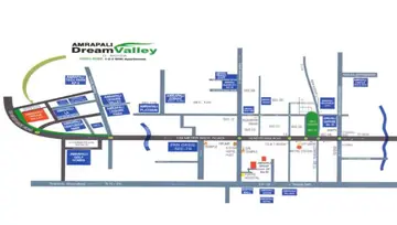Location of Amrapali Dream Valley - Image 56083