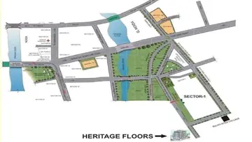 Location of Shree Heritage Floors - Image 56096