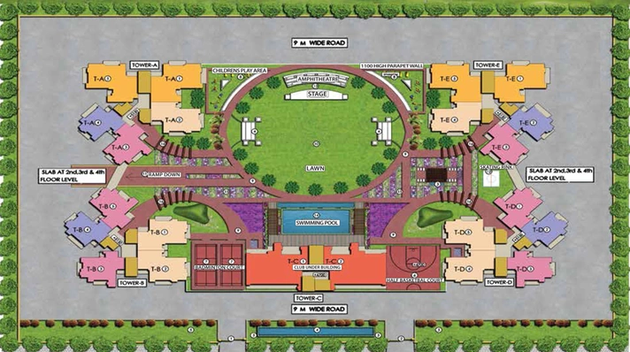 Master Plan of Apex Alphabet in Sector 1, Greater Noida - Image 79031