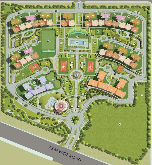 Master Plan of Great Value Sharanam in Sector 107, Noida - Image 56179