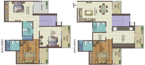 4 BHK Penthouse in Skyline Speedway Avenue in Yamuna Expressway, Greater Noida - Image 511815