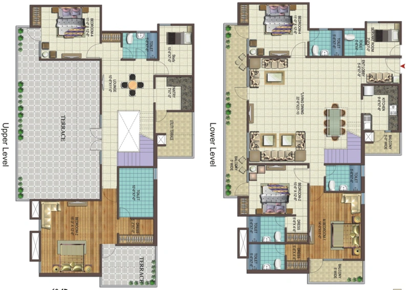 4 BHK Penthouse in Skyline Speedway Avenue in Yamuna Expressway, Greater Noida - Image 511818