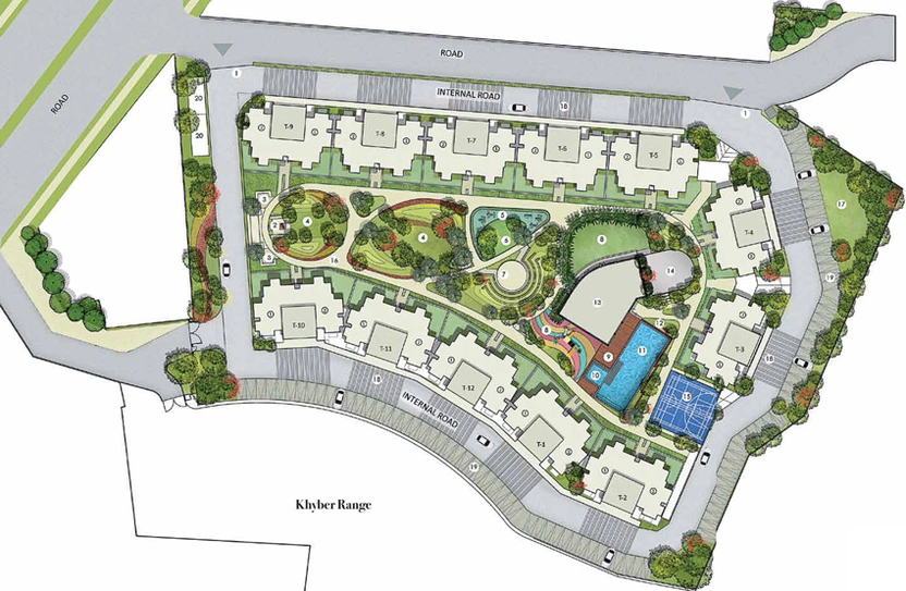 Master Plan of ATS Floral Pathways in NH 24, Ghaziabad - Image 85110