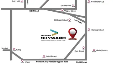 Location of Atrium Skyward - Image 18072