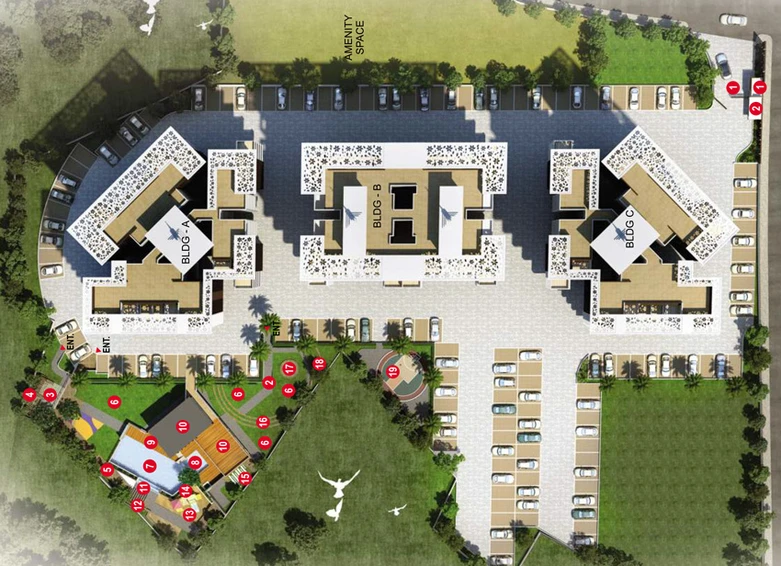 Master Plan of Atrium Skyward in Undri, Pune - Image 18074