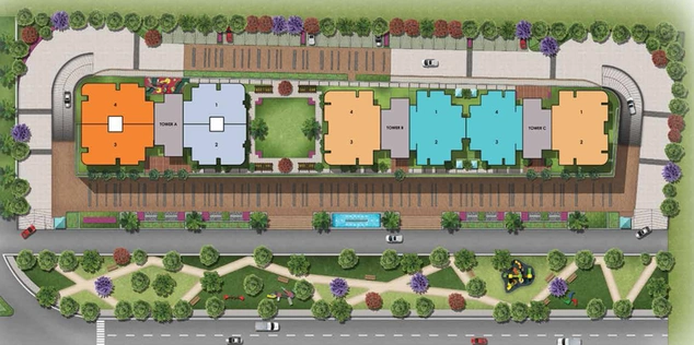 Master Plan of Express One in Vasundhara, Ghaziabad - Image 85576