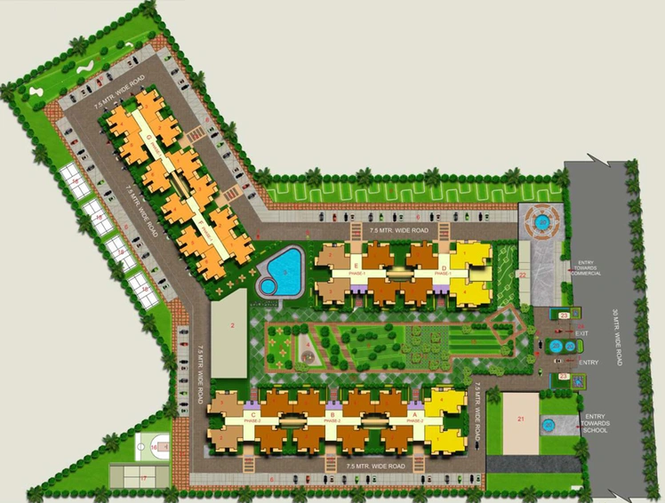 Master Plan of Ramprastha Imperial Heights in Indirapuram, Ghaziabad - Image 94928
