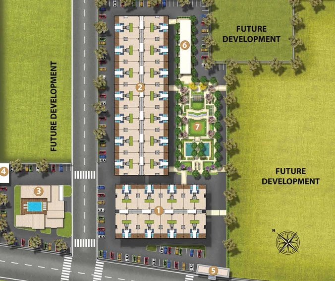 Master Plan of Veridia - Wave City in NH 24, Ghaziabad - Image 2209