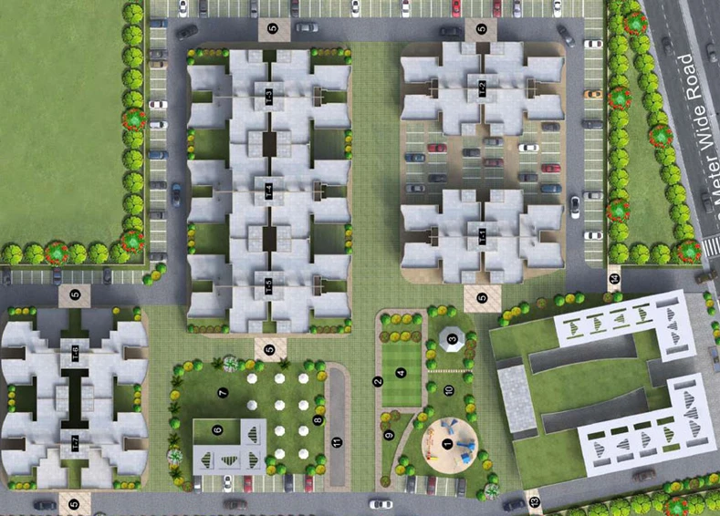 Master Plan of ROF Atulyas in Sector 93, Gurgaon - Image 59804