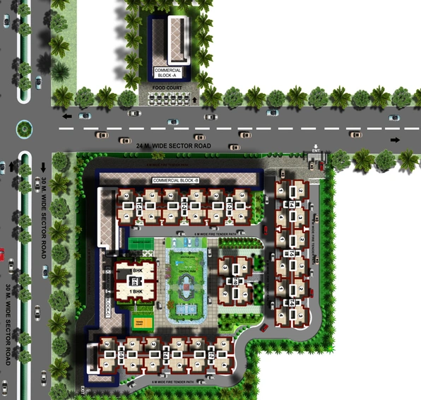 Master Plan of Amolik Park View 84 in Sector 84, Faridabad - Image 91838