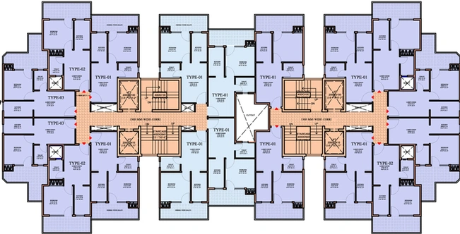 Floor Plan of Amolik Sankalp in Sector 85, Faridabad - Image 49106