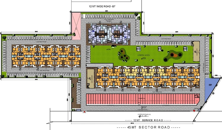 Master Plan of Amolik Sankalp in Sector 85, Faridabad - Image 49107