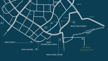 Location of Paras Quartier - Image 2247