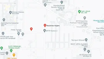 Location of Arttech Maulshree Heights - Image 99051