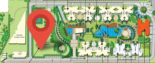 Master Plan of M3M Flora in Sector 68, Gurgaon - Image 47886