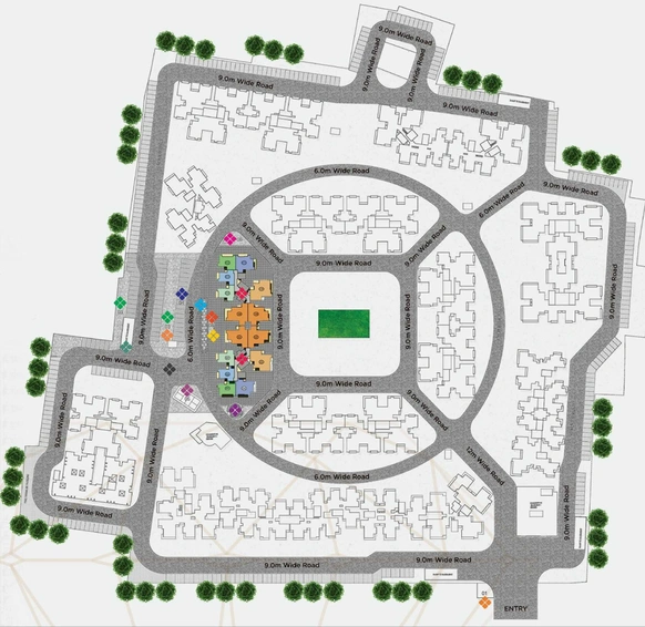 Master Plan of Sapphire Smart Homes in NH 24, Ghaziabad - Image 85225