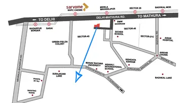 Location of Sarvome Shree Homes - Image 106805