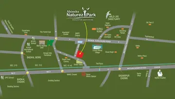 Location of Ahinsha Naturez Park - Image 49178