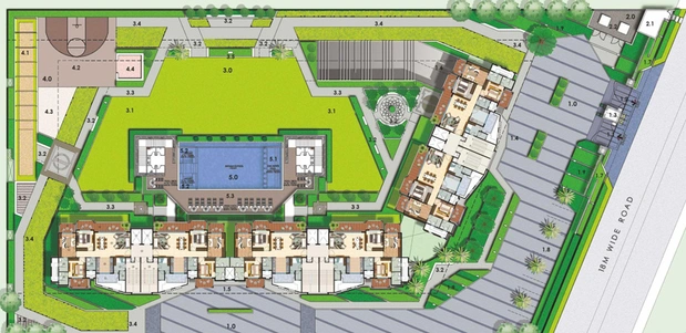Master Plan of Ahinsha Naturez Park in Surajkund, Faridabad - Image 49180