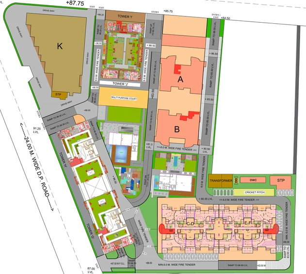 Master Plan of Chaphalkar Elina Living in Mohammed Wadi, Pune - Image 18354