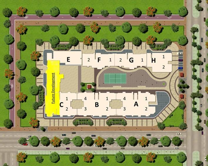 Master Plan of Garur Golf Island in Dwarka, New Delhi - Image 49919