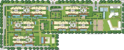Master Plan of Puri Aanand Vilas in Sector 81, Faridabad - Image 49252