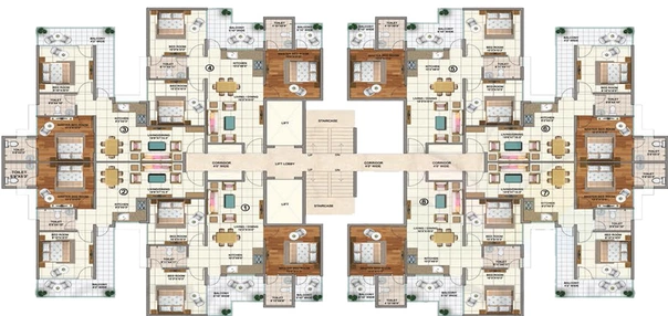 Floor Plan of Terra Lavinium in Sector 75, Faridabad - Image 61591