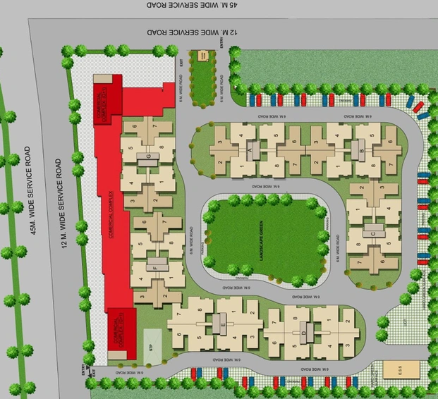 Master Plan of Terra Lavinium in Sector 75, Faridabad - Image 61592