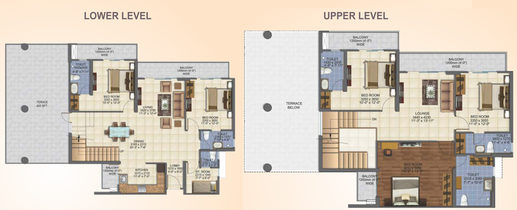 5 BHK Duplex in Mahagun Montage in Crossings Republik, Ghaziabad - Image 684775