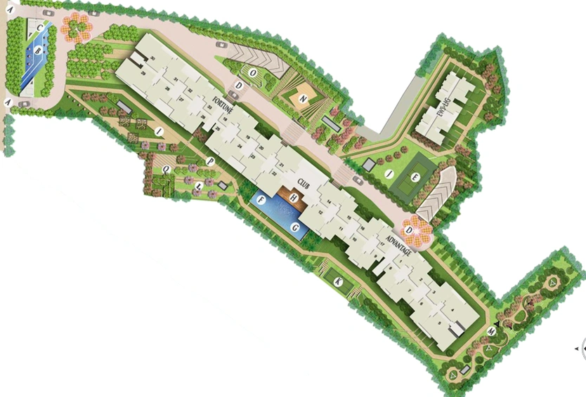 Master Plan of Mahagun Montage in Crossings Republik, Ghaziabad - Image 99843