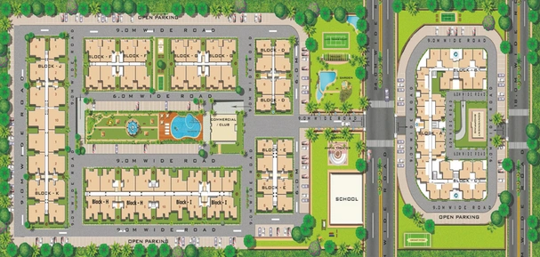Master Plan of KW Srishti in Raj Nagar Extension, Ghaziabad - Image 96504