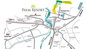 Location of MRJV Palm Resort - Image 7696