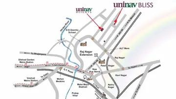 Location of Uninav Bliss - Image 50235