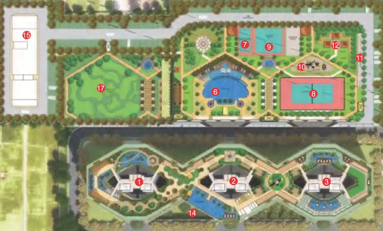 Master Plan of Better Choice Vanya City in Sector 99A, Gurgaon - Image 2318