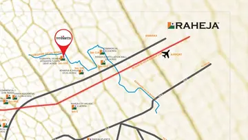 Location of Raheja Vedaanta - Image 95991