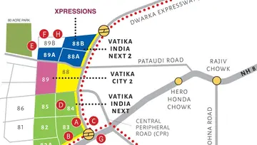 Location of Vatika Xpressions - Image 47956