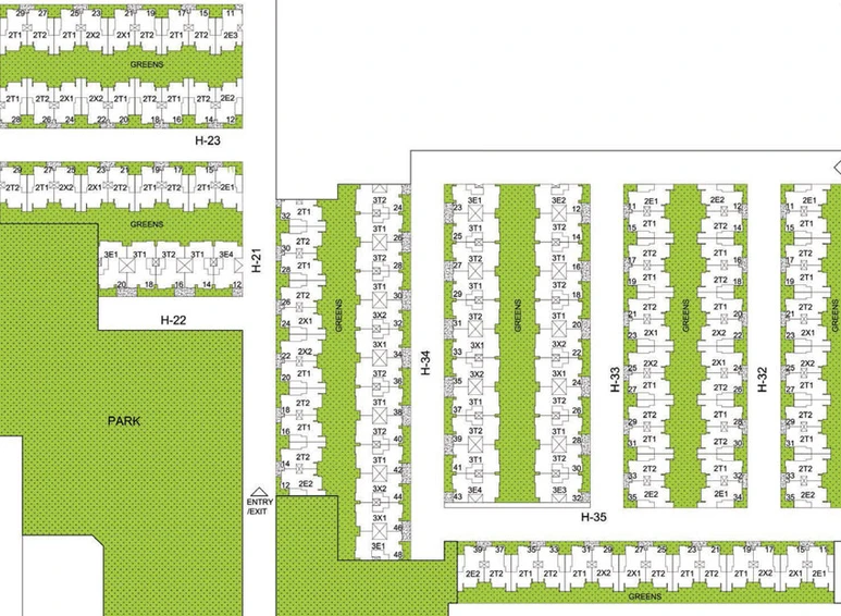 Master Plan of Vatika Xpressions in Sector 88B, Gurgaon - Image 47957