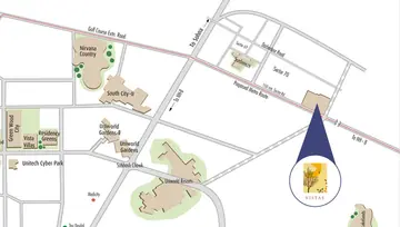 Location of Unitech Vistas - Image 47978