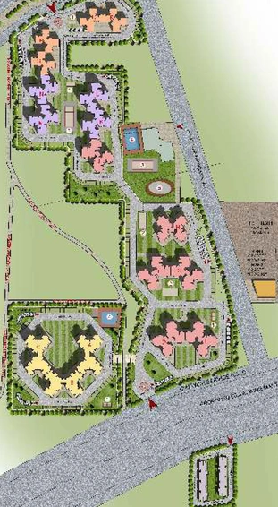 Master Plan of Ramprastha AWHO in Sector 95, Gurgaon - Image 2357