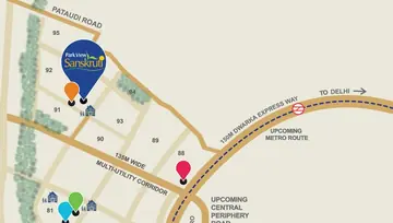 Location of Park View Sanskruti - Image 2576