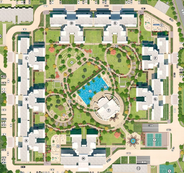 Master Plan of Park View Sanskruti in Sector 92, Gurgaon - Image 2577