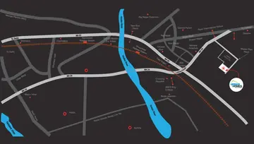 Location of Aditya Urban Homes - Image 56487