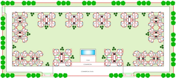 Master Plan of Apex Kremlin in Siddhartha Vihar, Ghaziabad - Image 2436