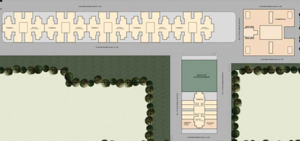 Master Plan of ROF Ananda in Sector 95, Gurgaon - Image 7550