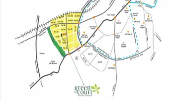 Location of Shree Green Court - Image 2597